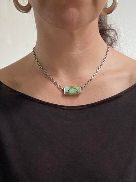 OOAK Blue Moon Turquoise Chain