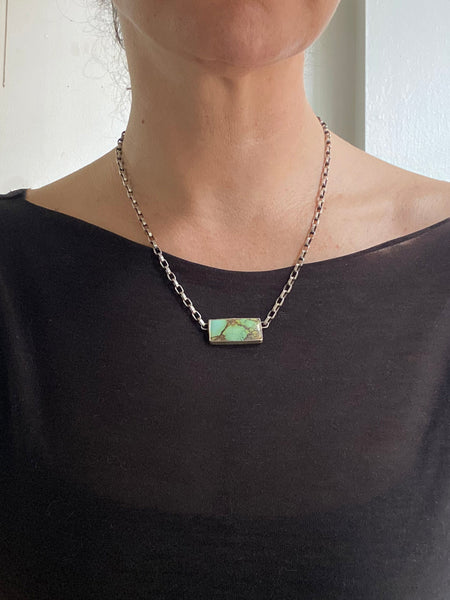 OOAK Blue Moon Turquoise Chain