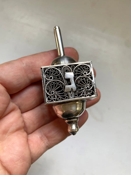 Vintage Sterling Silver Dreidel