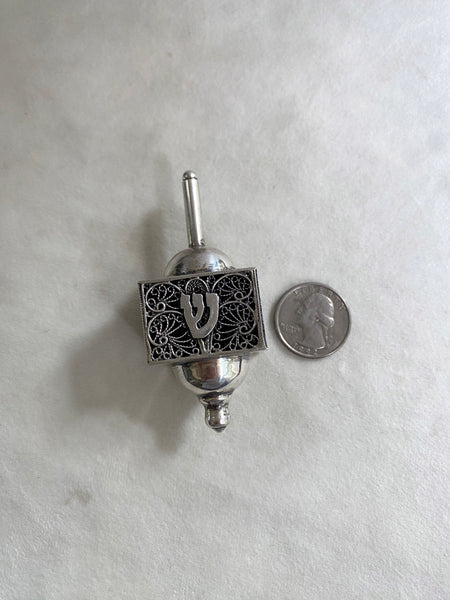 Vintage Sterling Silver Dreidel
