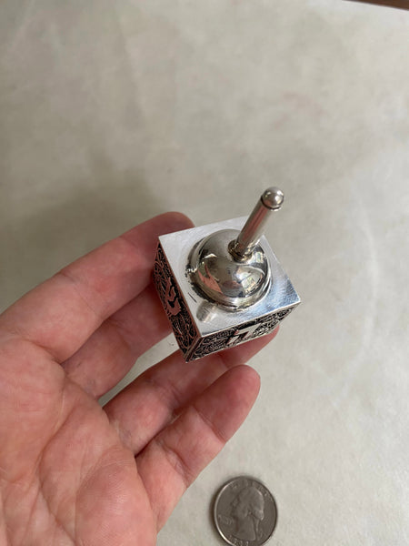 Vintage Sterling Silver Dreidel