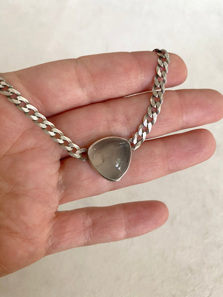 OOAK Smokey Agate Chain