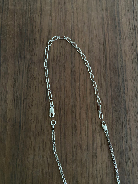OOAK Radiant Heart Bottle Necklace