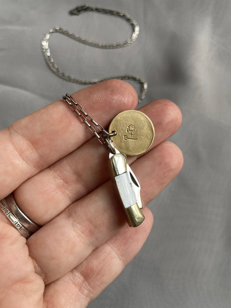 Rider Mini Knife Necklace