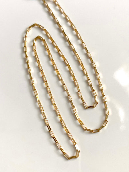 Custom Length Venetian Box Chain *finish options*