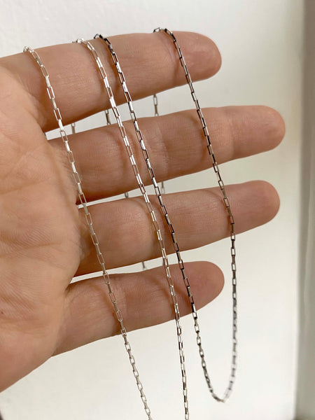 Custom Length Venetian Box Chain *finish options*