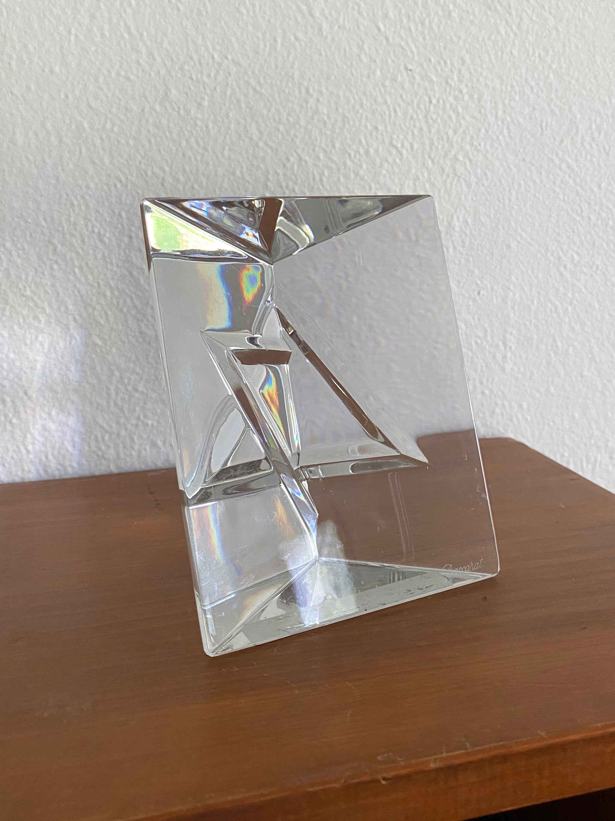 RARE! Baccarat Crystal Optical Illusion Star of David – Ax+Apple