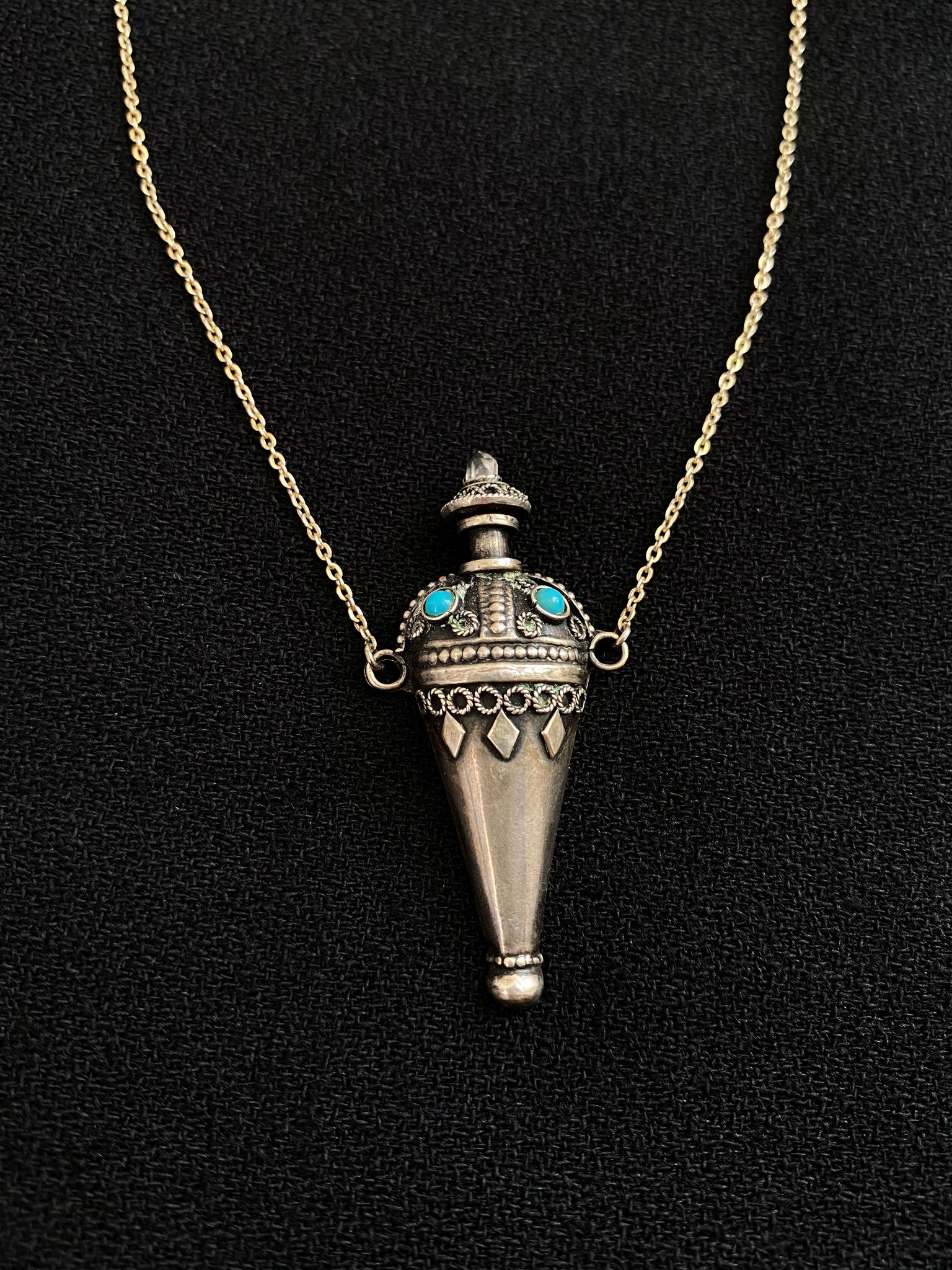 Vintage Potion Bottle Necklace