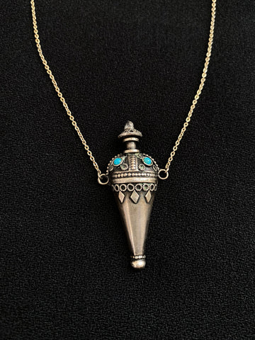 Vintage Potion Bottle Necklace