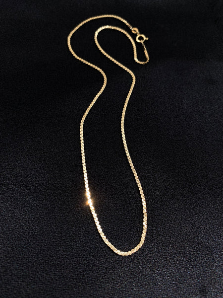 Vintage "S" Link Chain (14k)