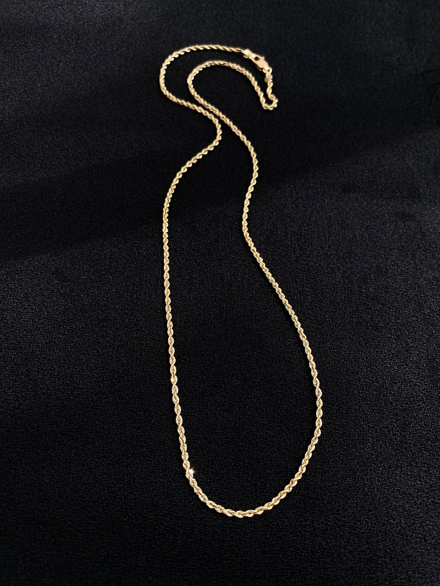 Vintage Rope Chain Medium (14k)