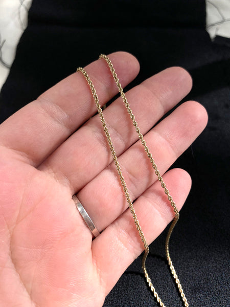 Vintage Rope Chain Medium (14k)