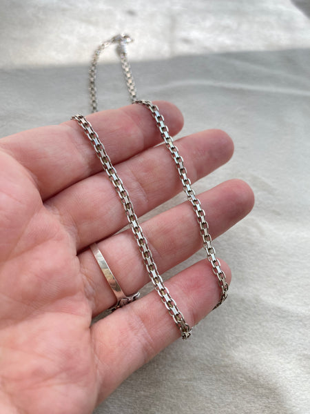 Vintage Flat Link Chain