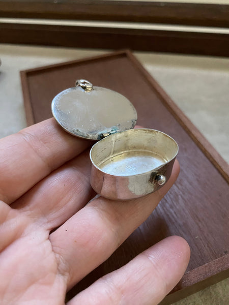 Vintage Abalone Trinket Box