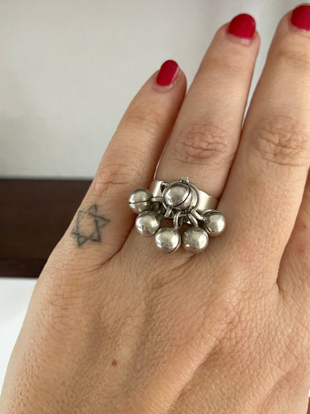 Vintage Sterling "Cha Cha" Ring