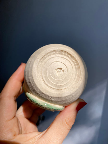 Small Jade Snake Vase