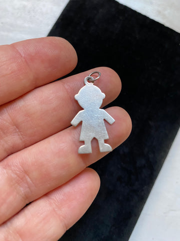Vintage Boy Charm