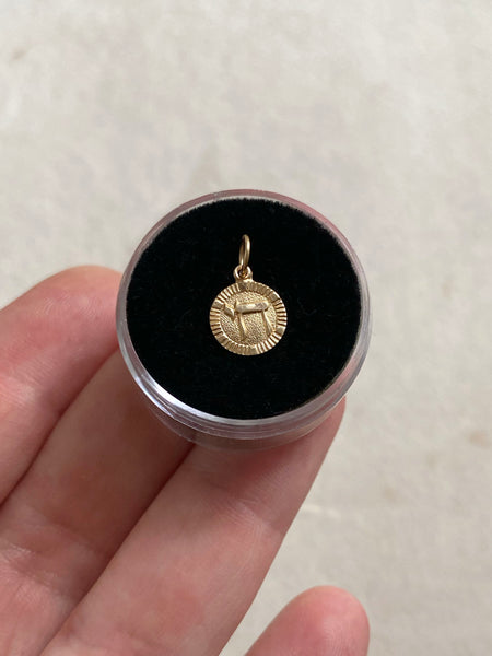 Vintage 14k Chai Charm
