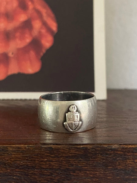 Vintage Cigar Band Class Ring Sz 7