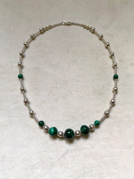 OOAK Malachite Nights Necklace