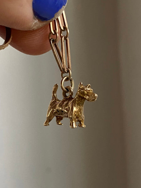 Vintage Summer in the City Charm Bracelet (10k)