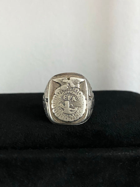 Vintage Future Farmer's Signet Ring Sz 7.75