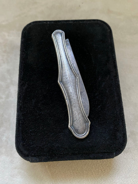 Antique Coin Silver Fruit Knife