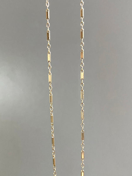 Custom Length Gold Filled Bar Chain