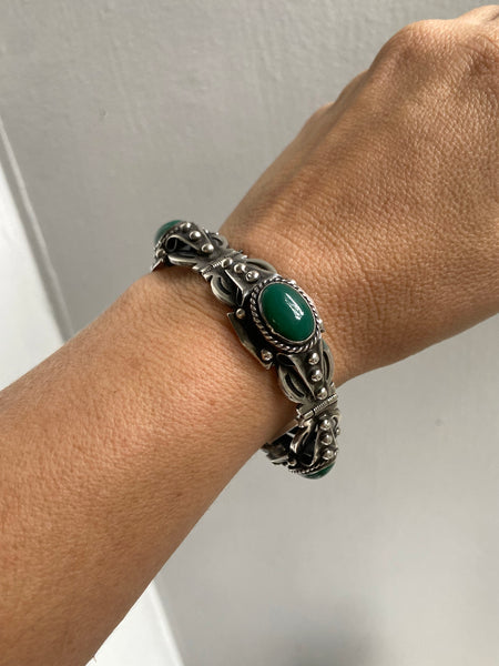 Vintage Hinged Hightower Bracelet