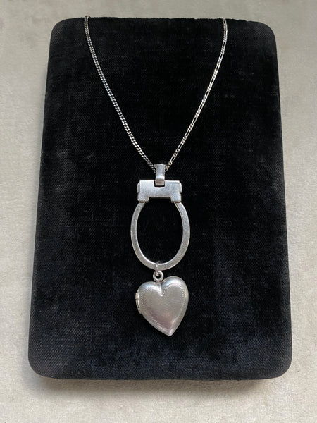 Vintage Sterling Silver "Summer in the City" Charm Necklace