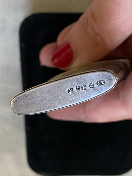 Early Victorian Sterling Silver Lancet Case