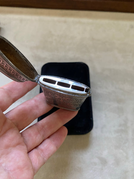 Early Victorian Sterling Silver Lancet Case