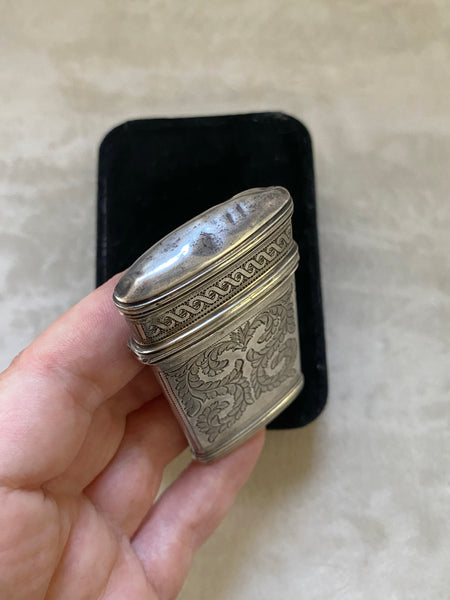 Early Victorian Sterling Silver Lancet Case