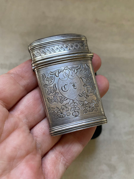 Early Victorian Sterling Silver Lancet Case