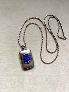 OOAK Lapis Bottle Necklace