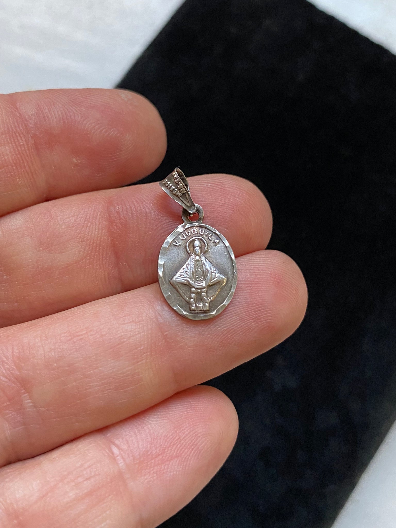 Vintage Our Lady of Guadalupe Charm