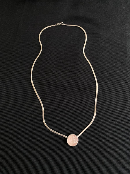 OOAK Pink Moon Necklace