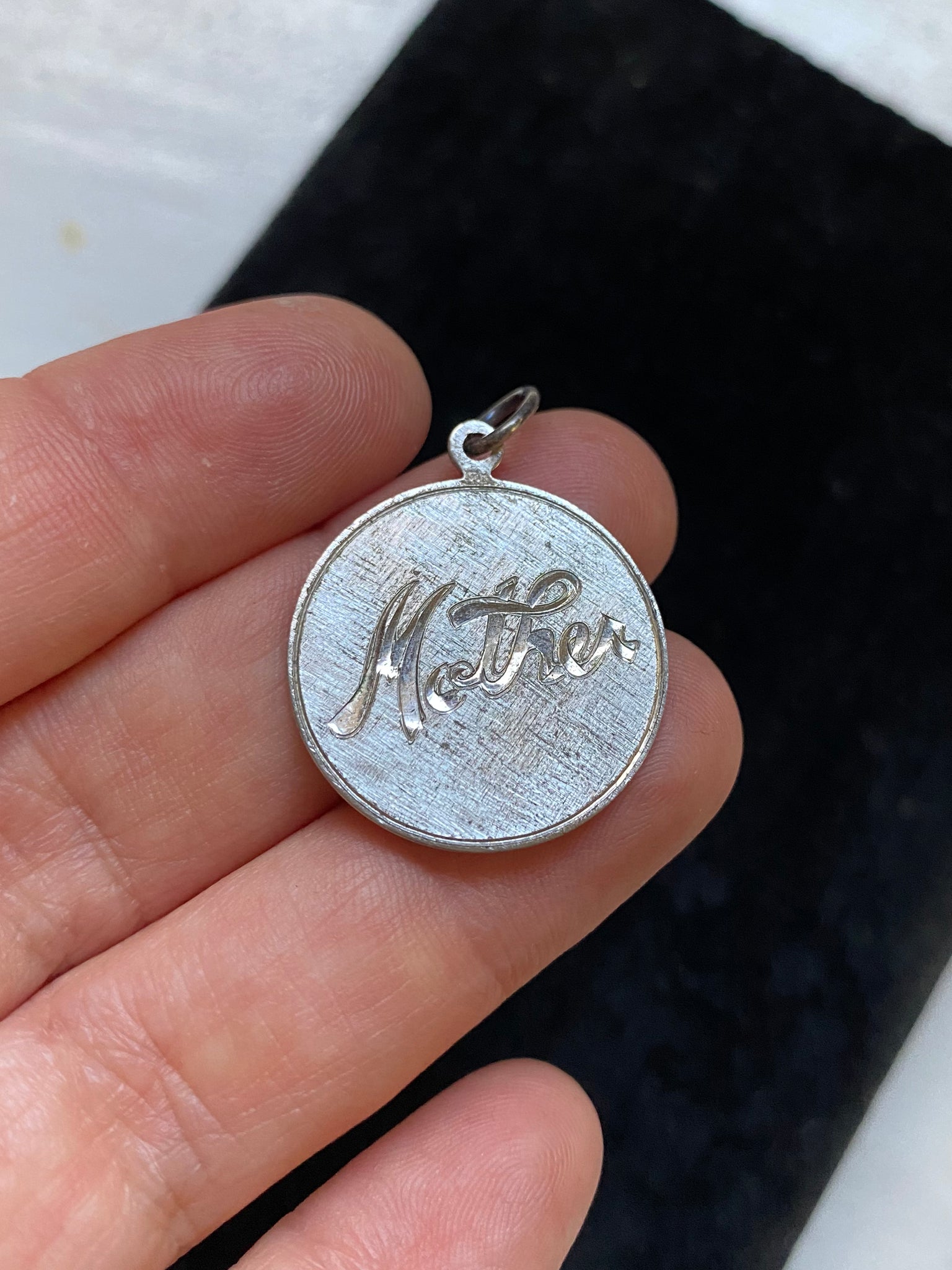 Vintage Mother Disc Charm