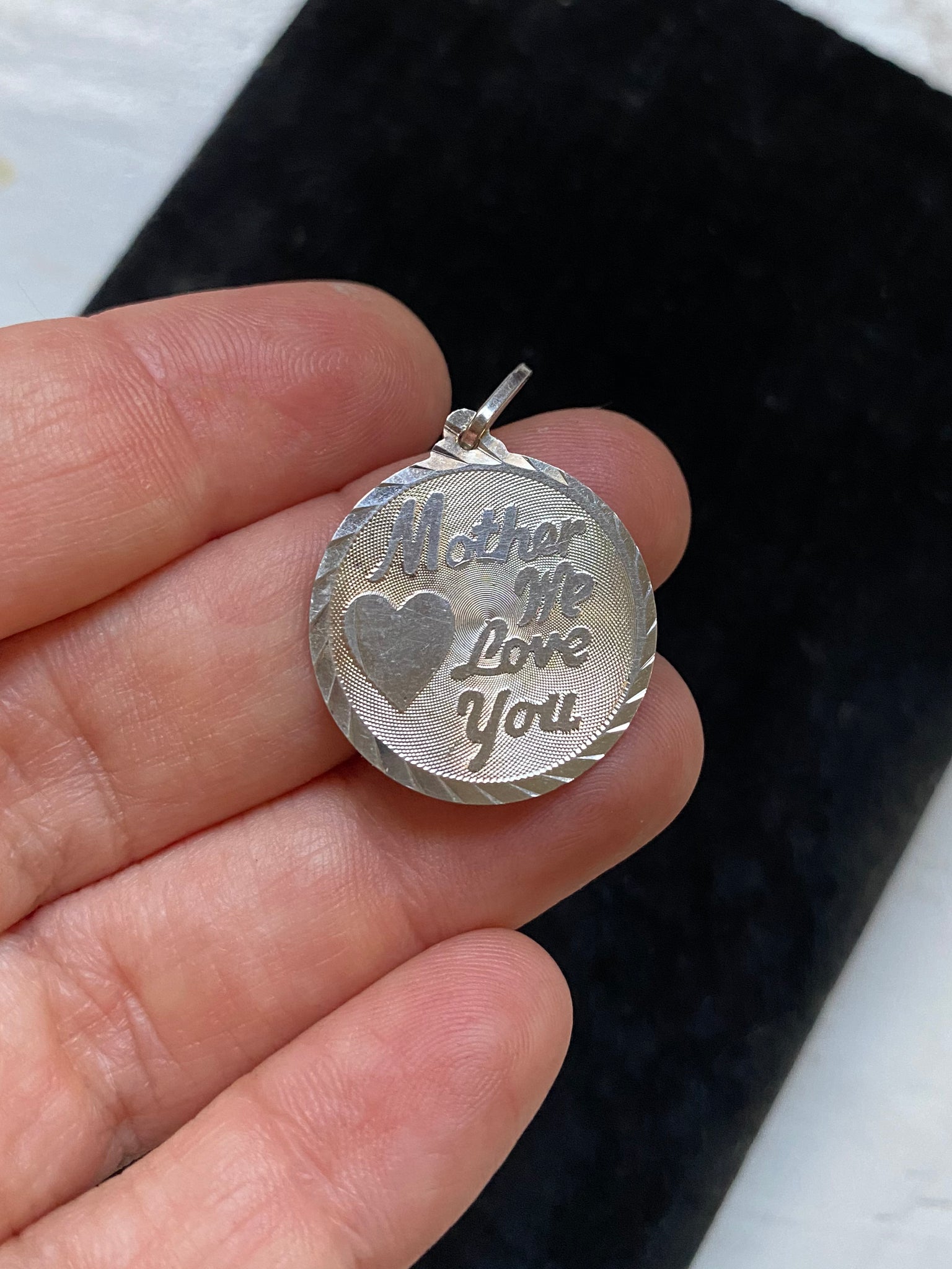 Vintage "Mother We Love You" Charm