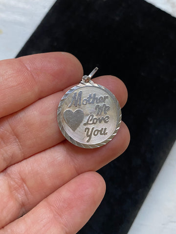 Vintage "Mother We Love You" Charm