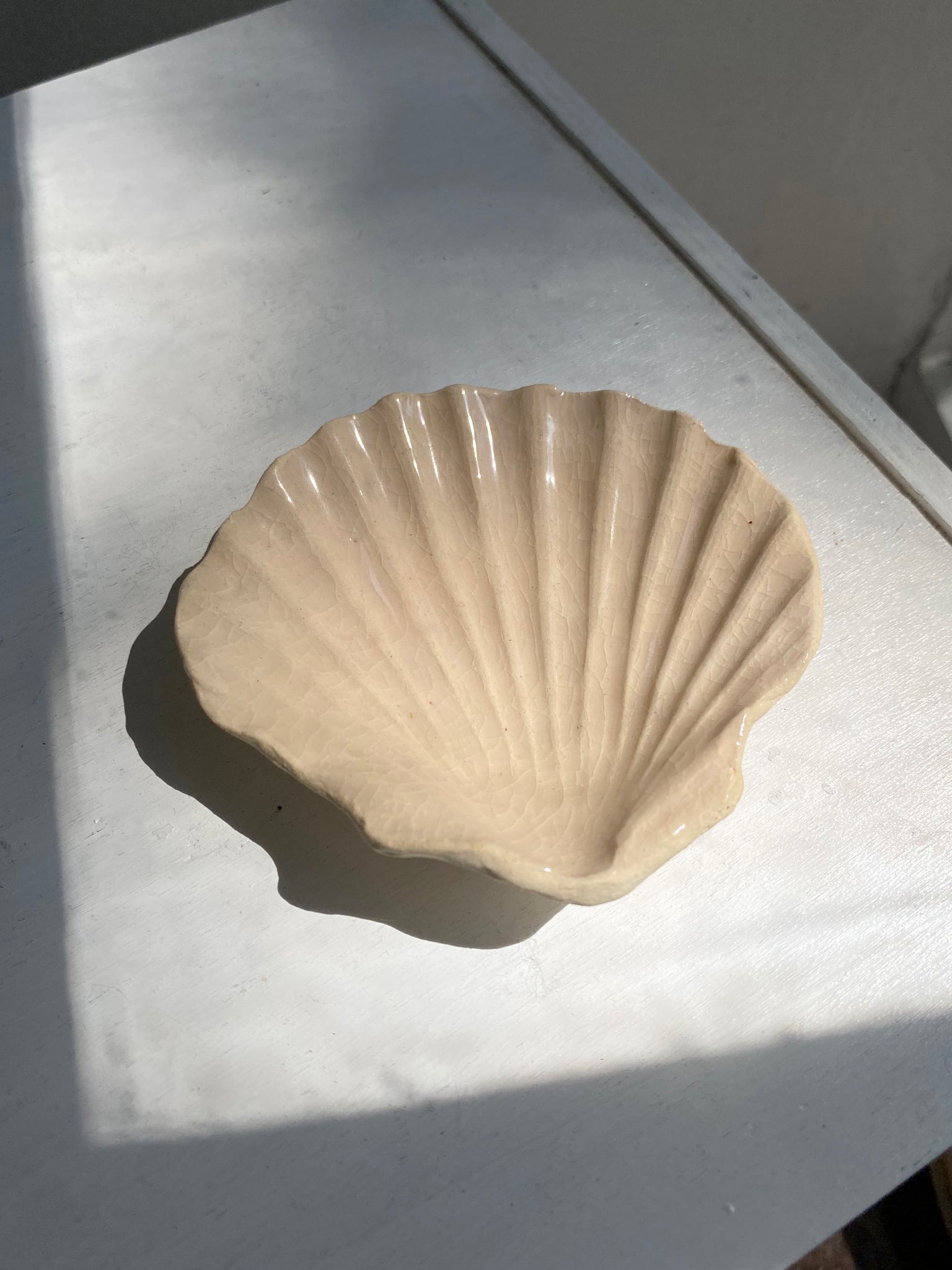 Pink Shell Trinket Dish