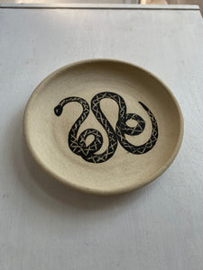 Snake Trinket Dish Raw