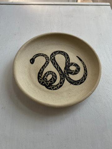 Snake Trinket Dish Raw