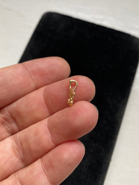 Vintage 14k Rose Charm