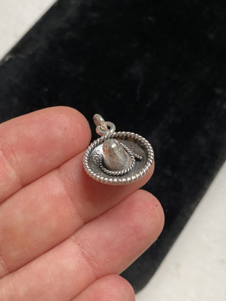 Vintage Sombrero Charm