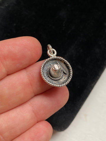 Vintage Sombrero Charm