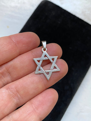 Vintage Star of David Charm