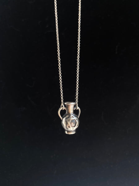 OOAK Star Vase Pendant Necklace