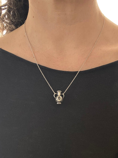 OOAK Star Vase Pendant Necklace