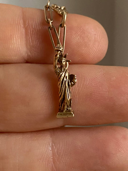 Vintage Summer in the City Charm Bracelet (10k)